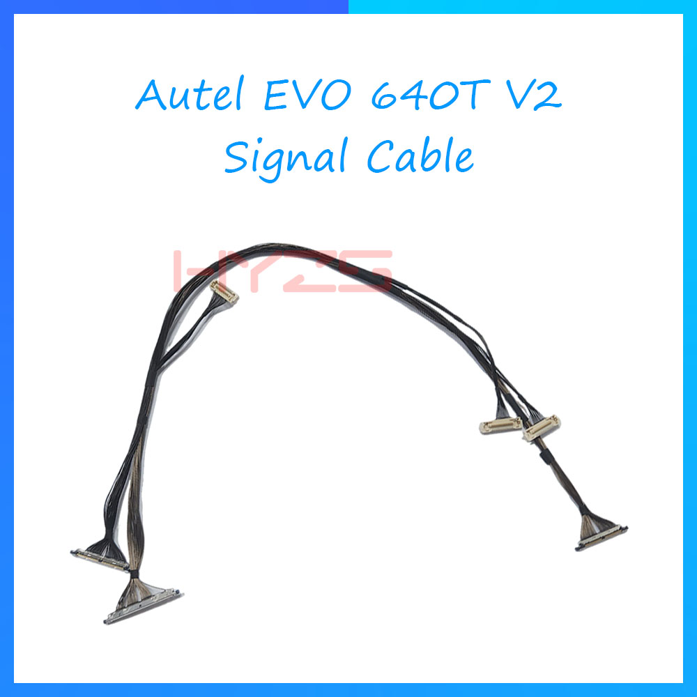 Drone Gimbal Ribbon Cable - สายแพรสัญญาณกิมบอลกล้องสำหรับโดรนอุตสาหกรรม Autel EVO2 640T V2 อุปกรณ์ซ่อมแซมการส่งสัญญาณวิดีโอ