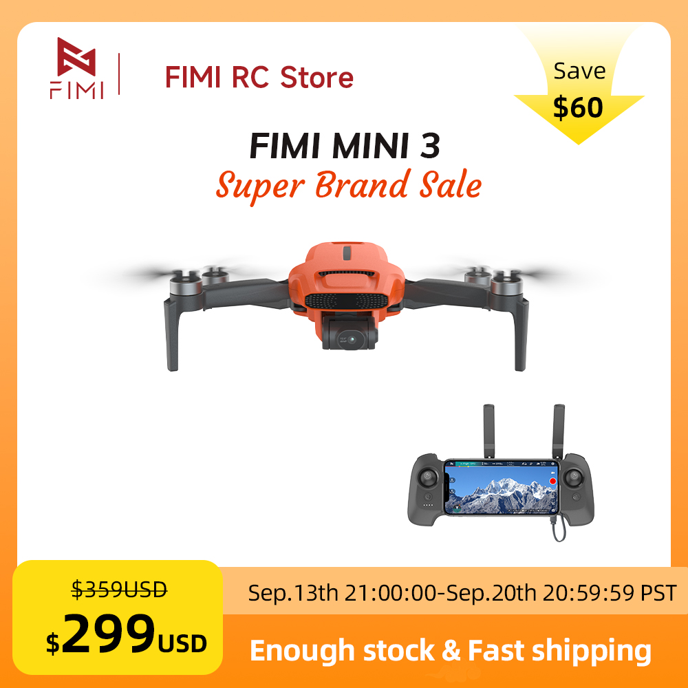 Drone Gimbal 3 Axis - โดรน FIMI MINI 3 กล้อง 4K